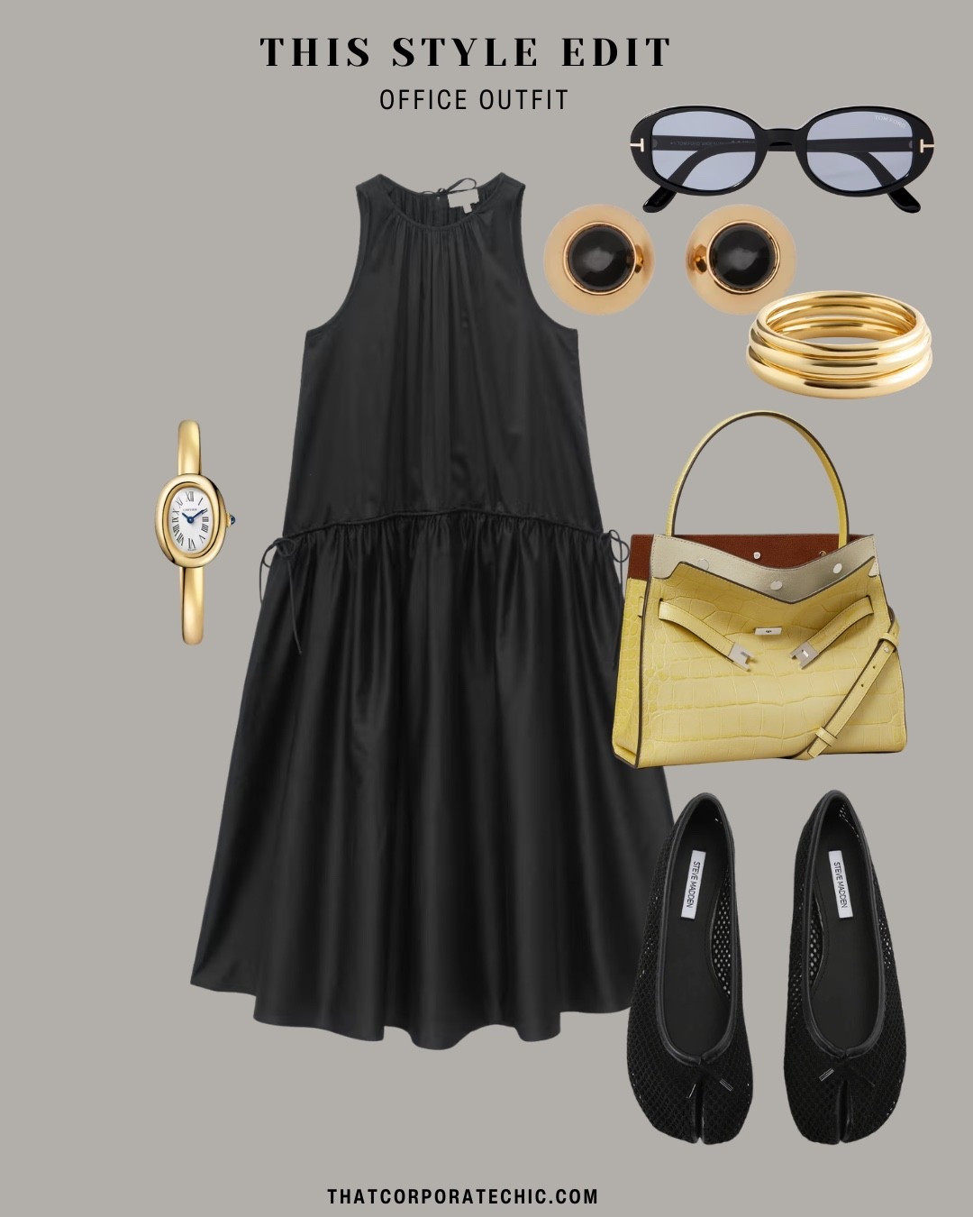 Summer outfits: how to style a black dress- wfh outfit to brunch look 

Summer style
Summer dress look
Midi black dress outfit
Mesh ballet flats

#LTKsummer #LTKdresses #LTKstyletip