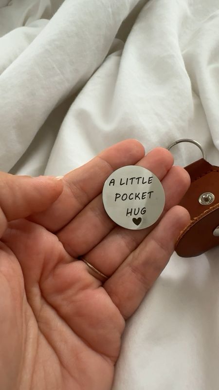 The cutest travel gift. My daughter got this pocket hug from her grandparents before we left on a long trip. Would also be perfect as a moving giftt

#LTKtravel #LTKVideo #LTKkids