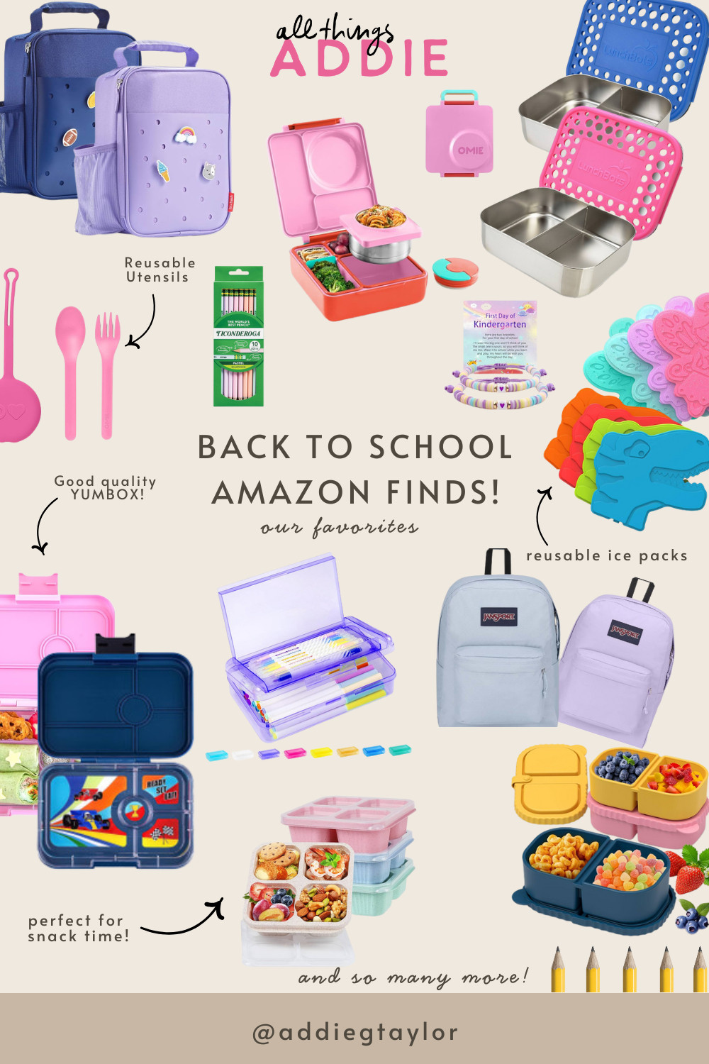 Back-to-School Amazon Finds You’ll Actually Use! Get school-ready with these Amazon back-to-school finds that are cute, practical, and Prime-ready! ✨ From lunch boxes and backpacks to classroom supplies,I’ve rounded up the best of the best, all with fast shipping and budget-friendly price tags. 

 