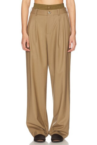 Double Waistband Pant | FWRD 