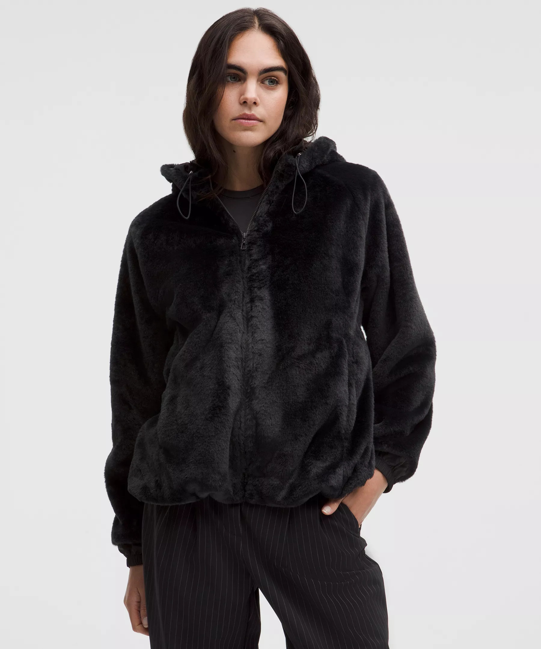 Faux Fur Full-Zip Hoodie | Lululemon (US)