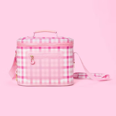 8.8qt Softsided Cooler Pink Gingham - Stoney Clover Lane x Target | Target