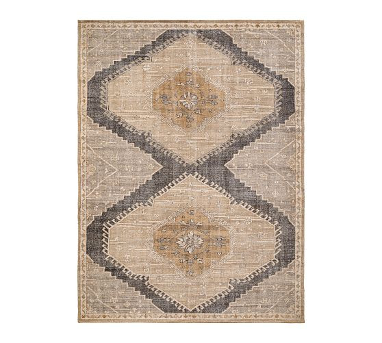 Demitria Hand-Knotted Outdoor Performance Rug | Pottery Barn (US)