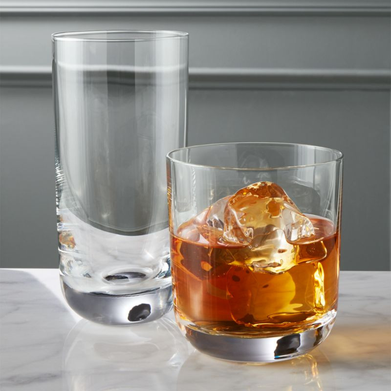 Watson Modern Drinking Glasses | CB2 | CB2