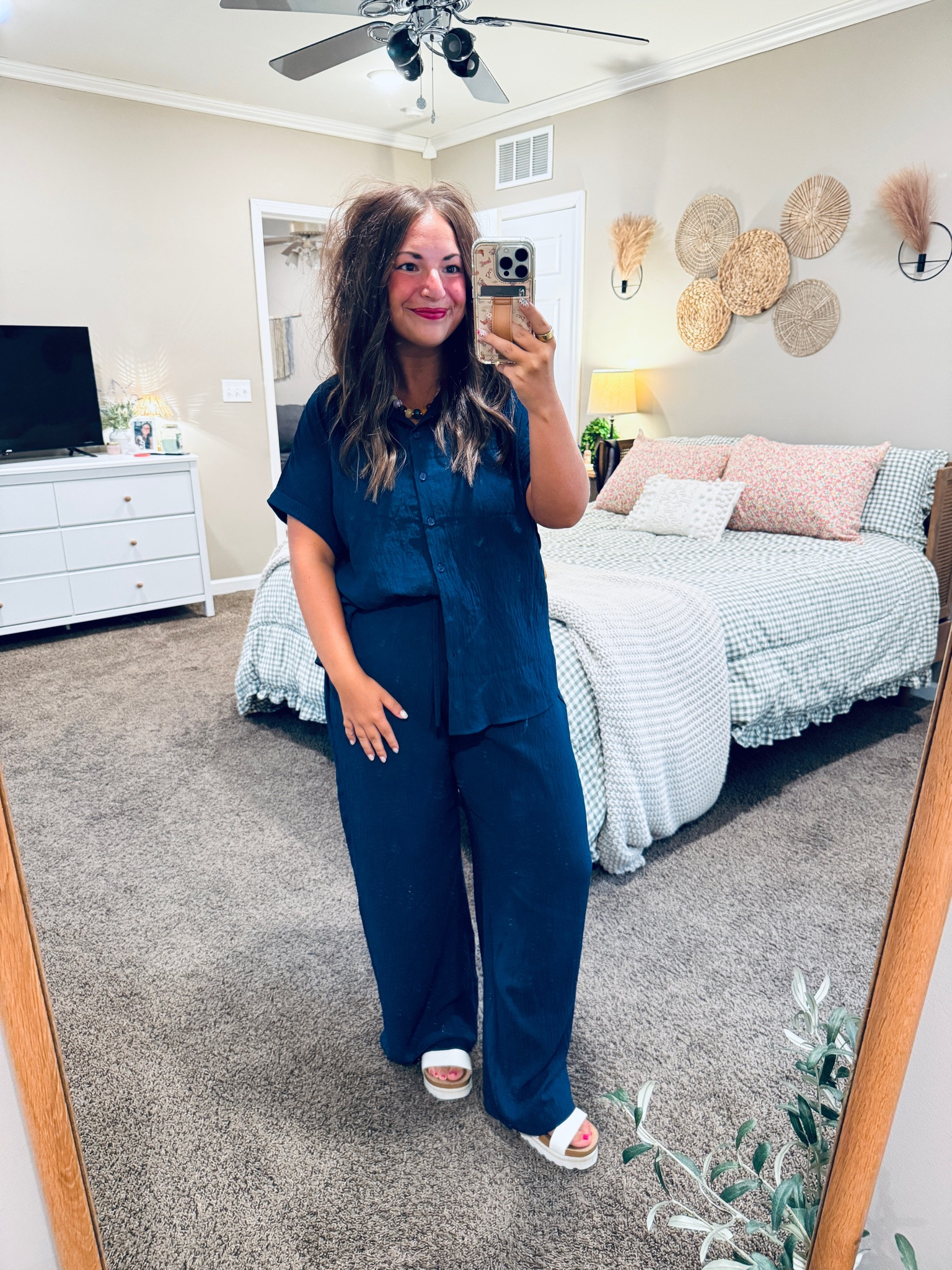 This Amazon two-piece set is the perfect mix of comfy and dressy for the classroom! An easy way to look polished while staying comfortable all day. ✨


sandals: fit true to size // wearing a 5
set: fits true to size // wearing a large 

 #LTKMidsize #LTKWorkwear