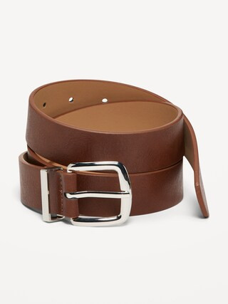 Classic Faux-Leather Belt | Old Navy (US)