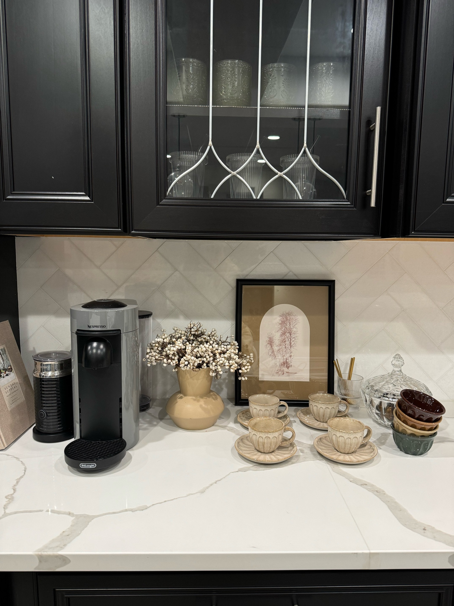 Fall coffee corner 🍂 these cups are the cutest! 

@target #targetstyle #targethome #amazonhome #amazonfind #studiomcgee #hearthandhand 

#LTKHome #LTKFallSale #LTKFindsUnder100