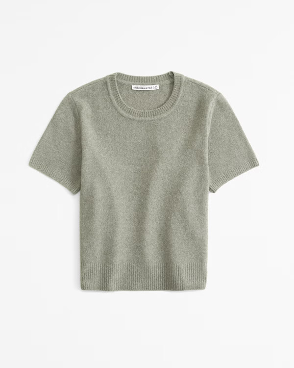 Crew Sweater Tee | Abercrombie & Fitch (US)