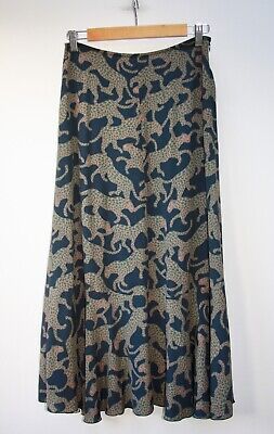Dries Van Noten Leopard Print Midi Skirt, Size EU 34, UK 8, Perfect condition  | eBay | eBay US