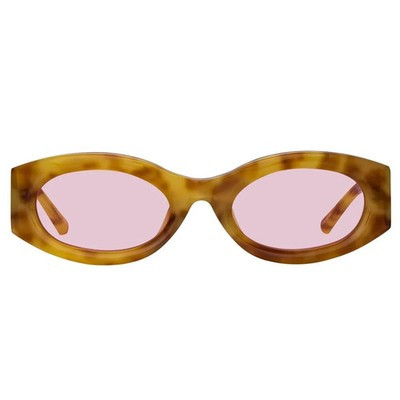 THE ATTICO x LINDA FARROW BERTA SUNGLASSES TORTOISE/PINK ATTICO38C11SUN 140mm | eBay US
