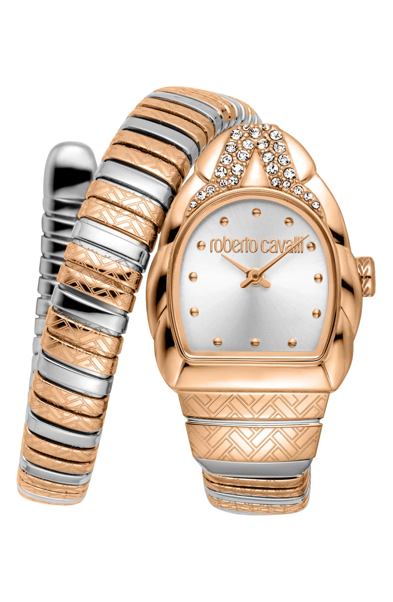 Aurora Snake Wraparound Bracelet Watch, 24mm x 30mm (Women) | Nordstromrack | Nordstrom Rack