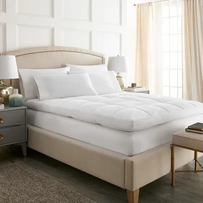 Ultra Plush Pillow 3" Feathers Mattress Topper | Wayfair North America