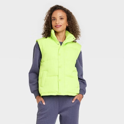 Women's Puffer Vest - A New Day™ | Target