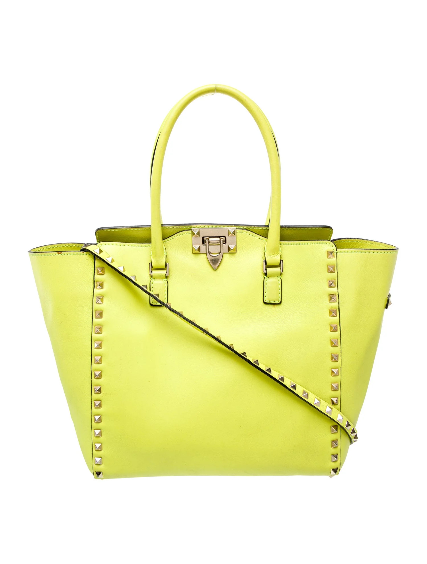 Rockstud Top Handle Bag | The RealReal