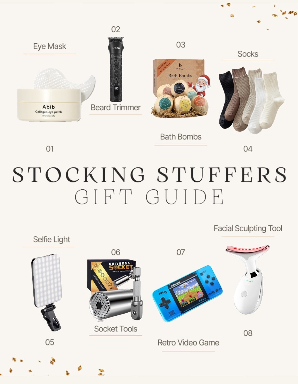 Gift Guide, Stocking Stuffer Ideas! 🎄 

#LTKGiftGuide #LTKHoliday #LTKSeasonal