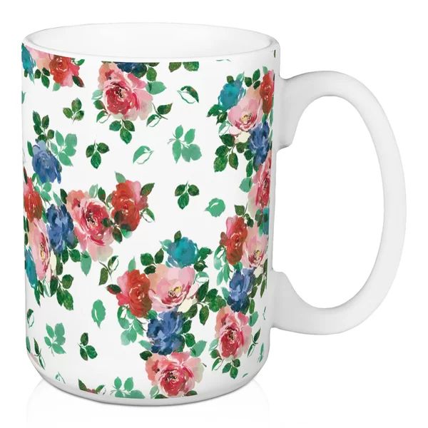 Hoover Floral Coffee Mug | Wayfair North America