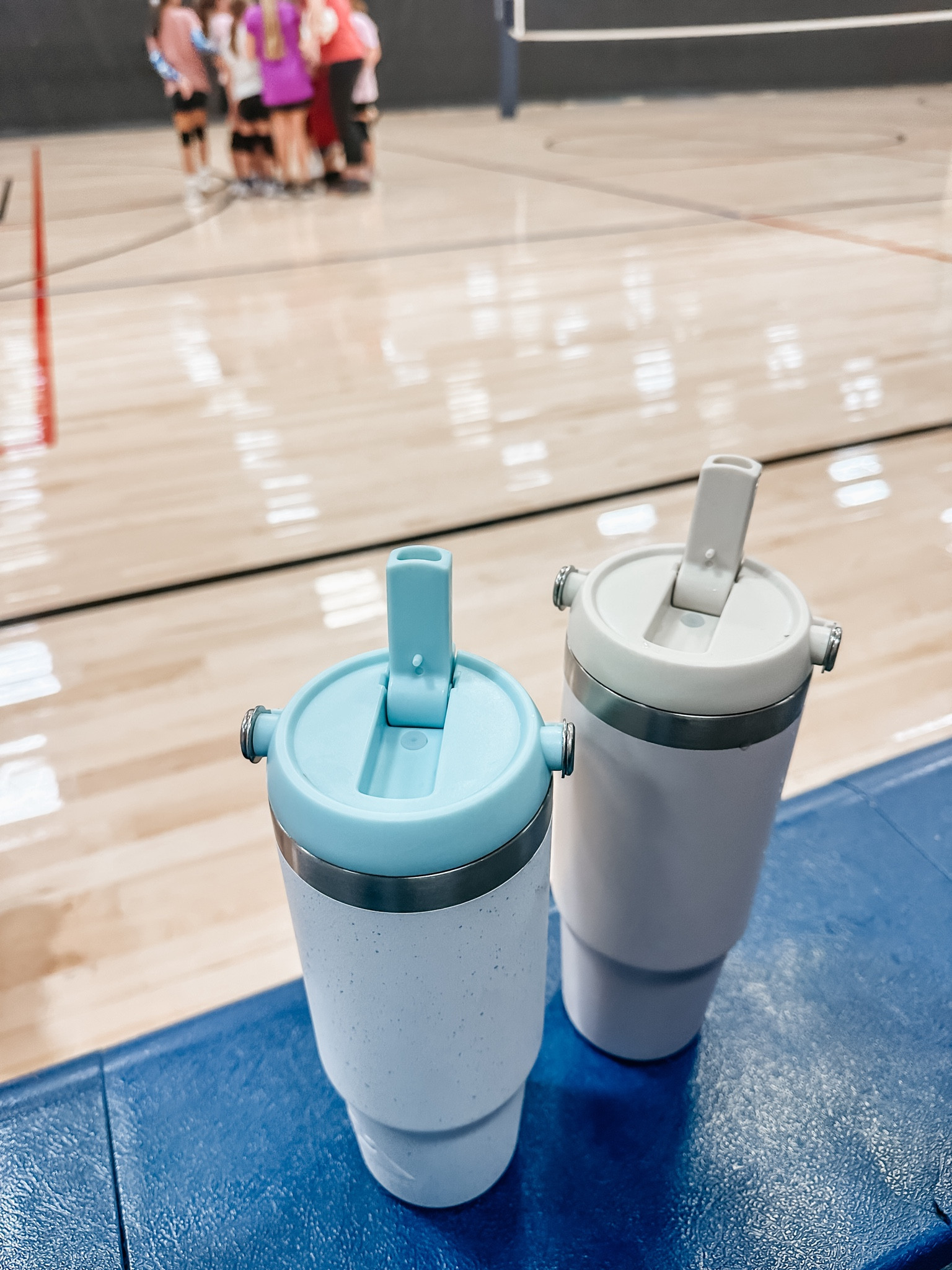 The true MVP’s!  💦 The cutest $14 swivel top tumblers from Walmart! They are a great  Stanley dupe for the ice flow tumblers. Keeping mama and our volleyball player hydrated on court! 

Sports mom, volleyball game, soccer must haves, travel tumbler, sports, water bottle, back to school water bottles 

#LTKFindsUnder50 #LTKActive #LTKFitness