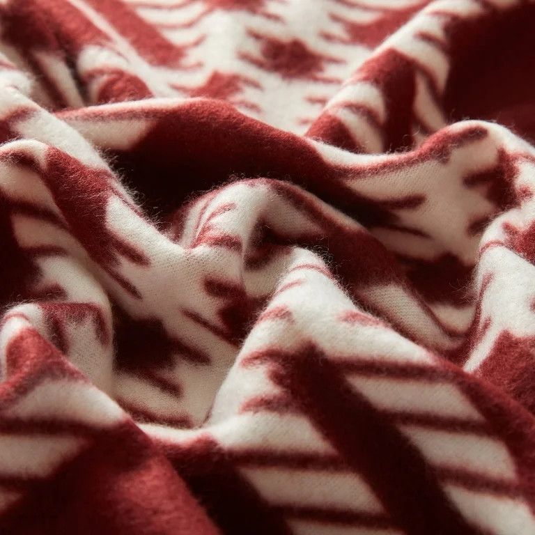 Mainstays Red Plaid Fleece Throw | Walmart (US)