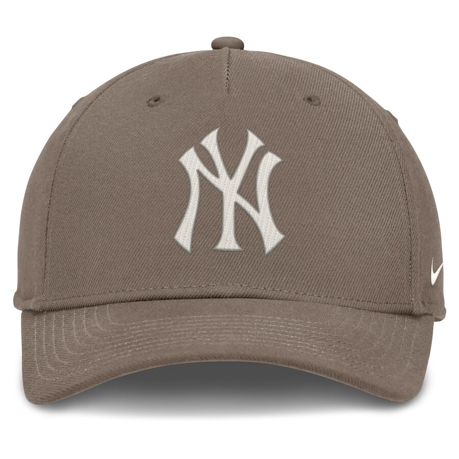 Men's New York Yankees Nike Brown Rise Performance Adjustable Hat | MLB Shop