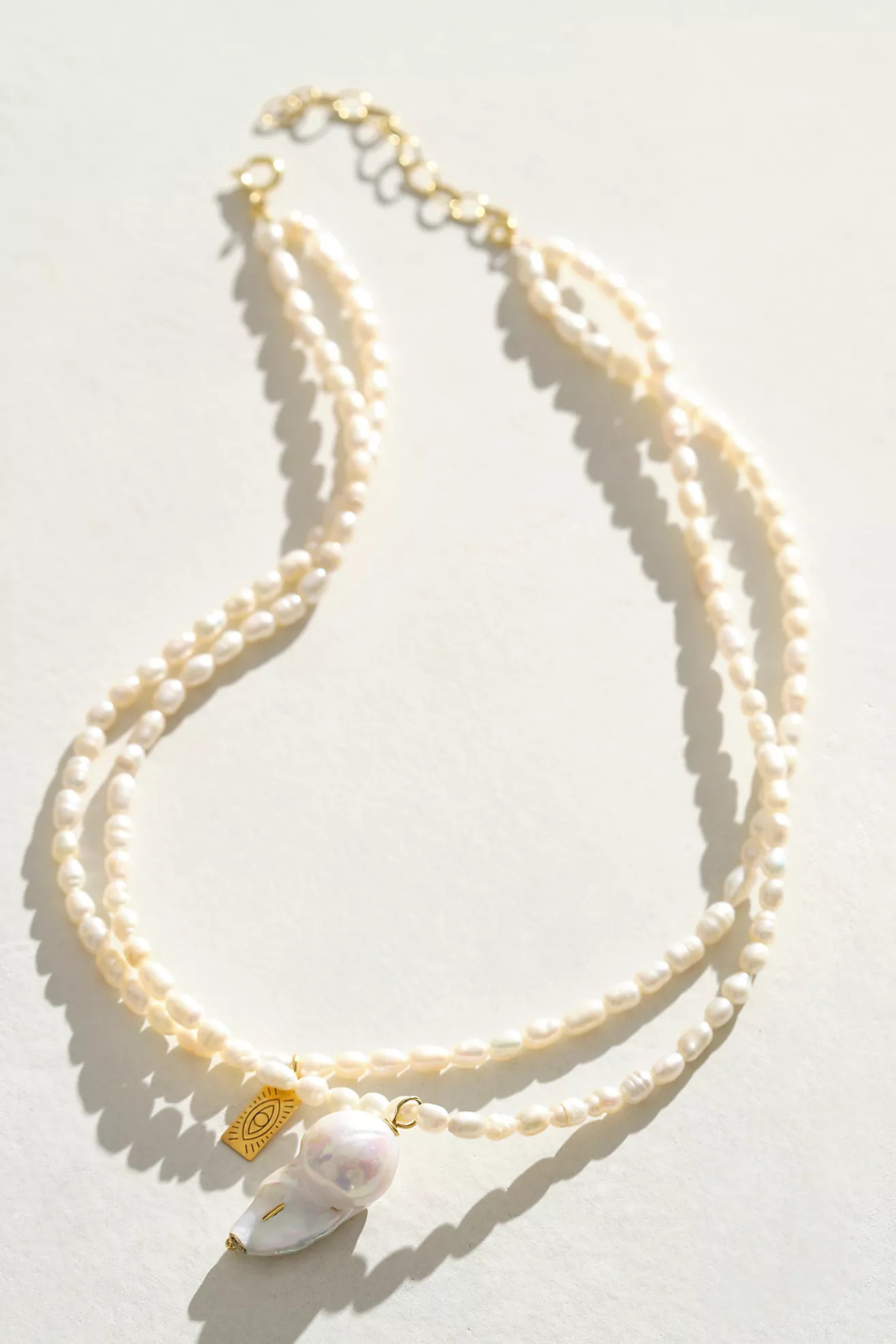 Hermina Athens Baroque Pearl Necklace | Free People (UK)