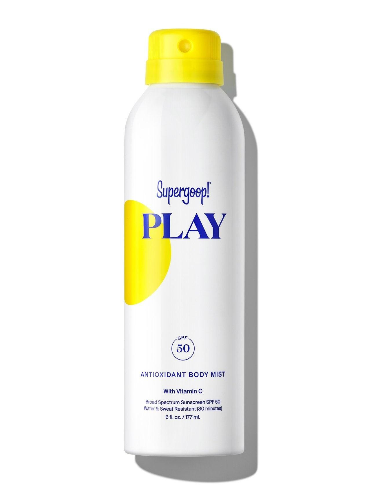 PLAY Antioxidant Body Mist SPF 50 with Vitamin C | Sunscreen Spray | Supergoop! | Supergoop