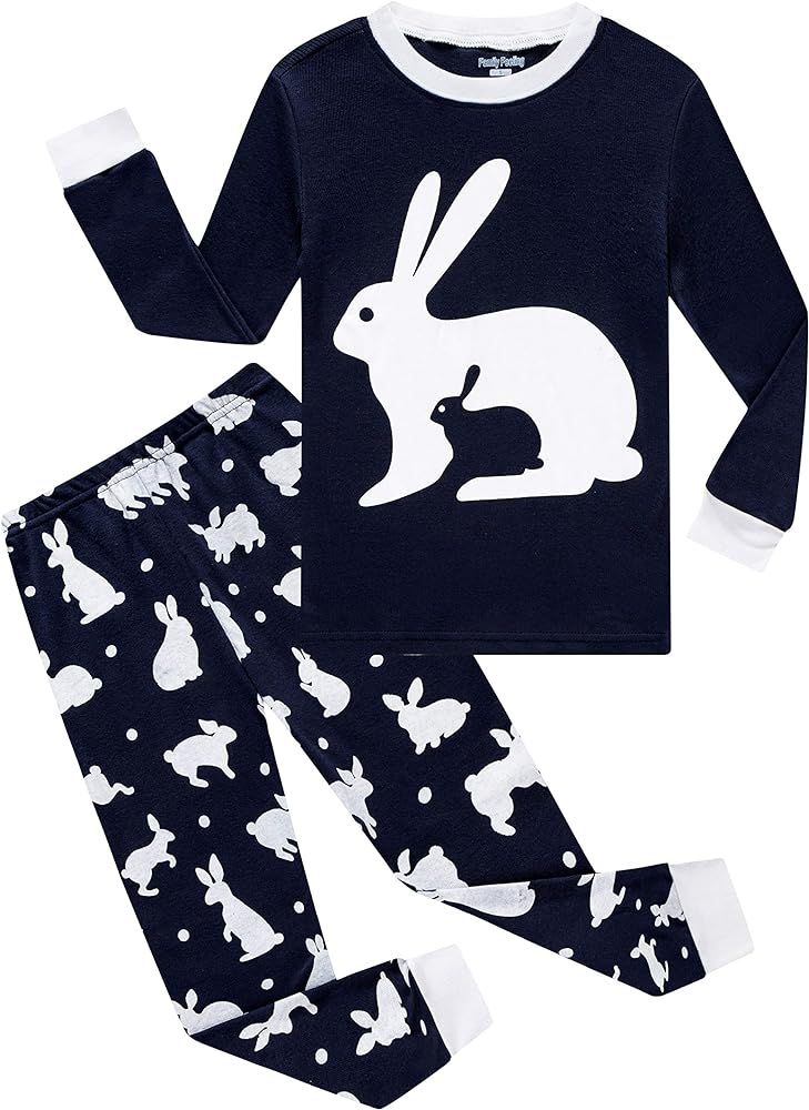 Family Feeling Little Big Boy Pajamas Sets 100% Cotton Pjs Kids Jammies | Amazon (US)