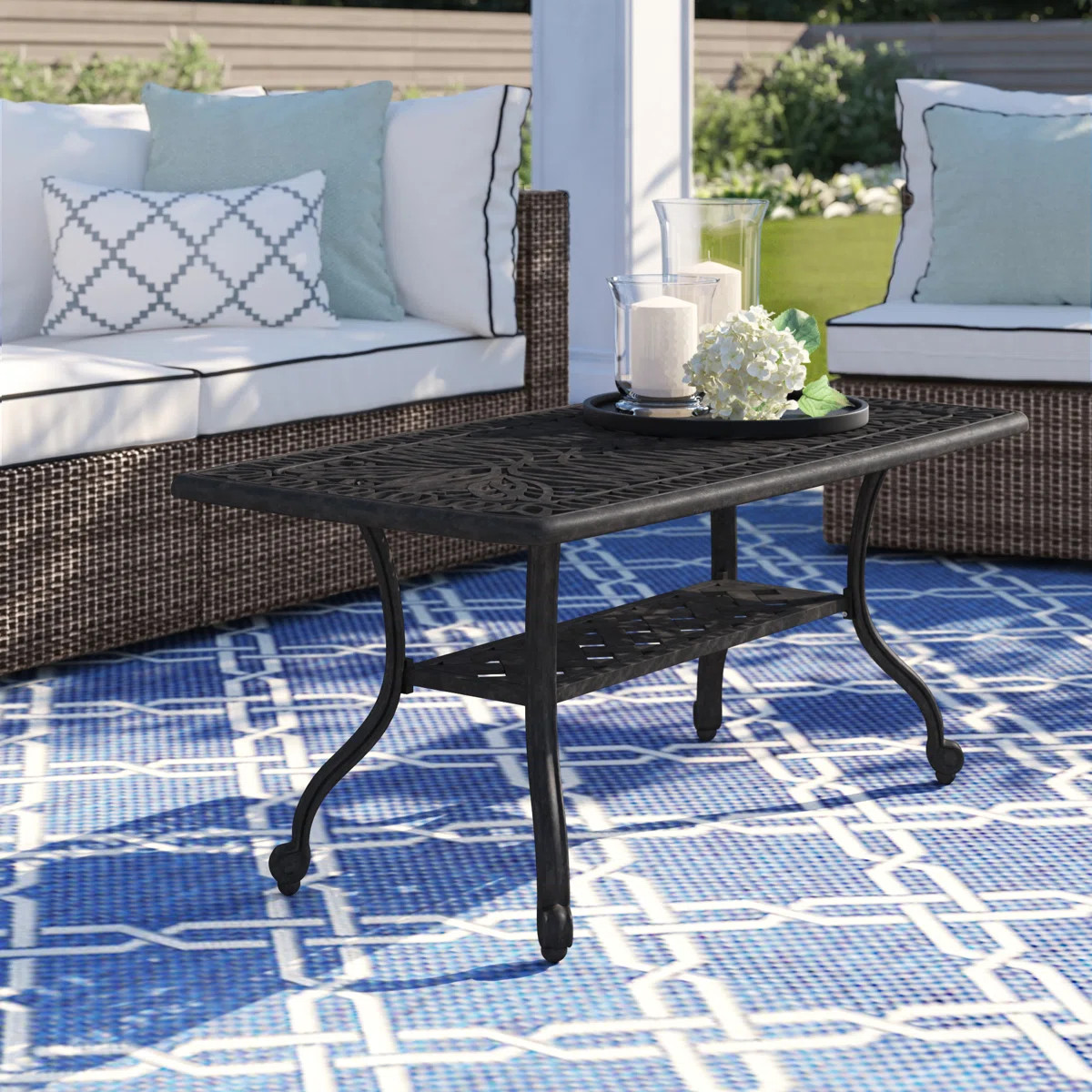Lebanon 21" x 42'' Rectangular Coffee Table | Wayfair North America