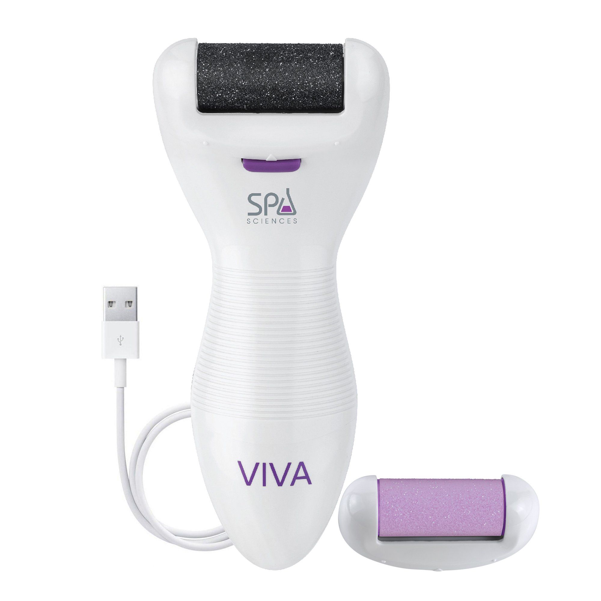 ($29 Value!) Spa Sciences VIVA Professional Electronic Foot Smoothing/Polishing Device | Walmart (US)