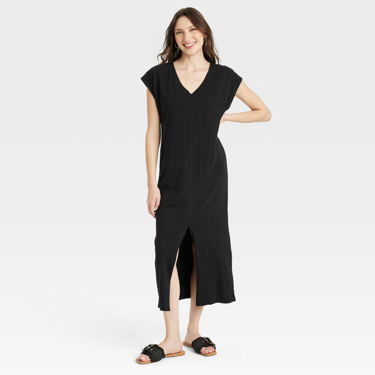 Women's Short Sleeve Midi T-Shirt Dress - Universal Thread™ | Target