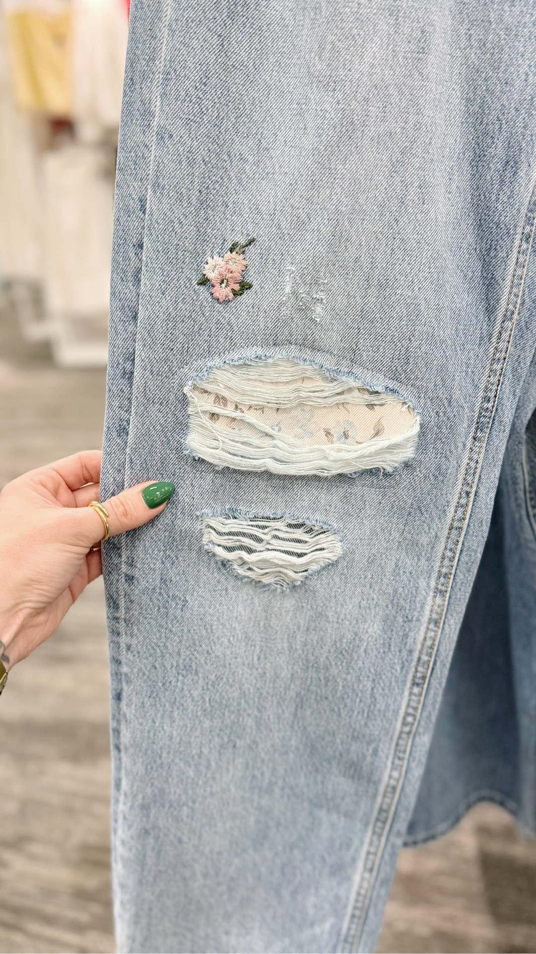 Jeans this cute?! Yea… they deserved a moment of their own 🌸✨

#LTKgrwm #LTKSeasonal #LTKootd