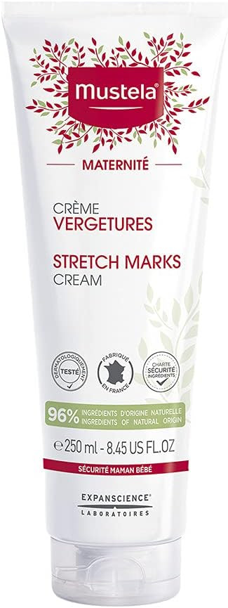Mustela Maternité Creme Estrias 250ml - Previne Estrias com Ação 3 em 1: Hidrata, Reforça a e... | Amazon (BR)