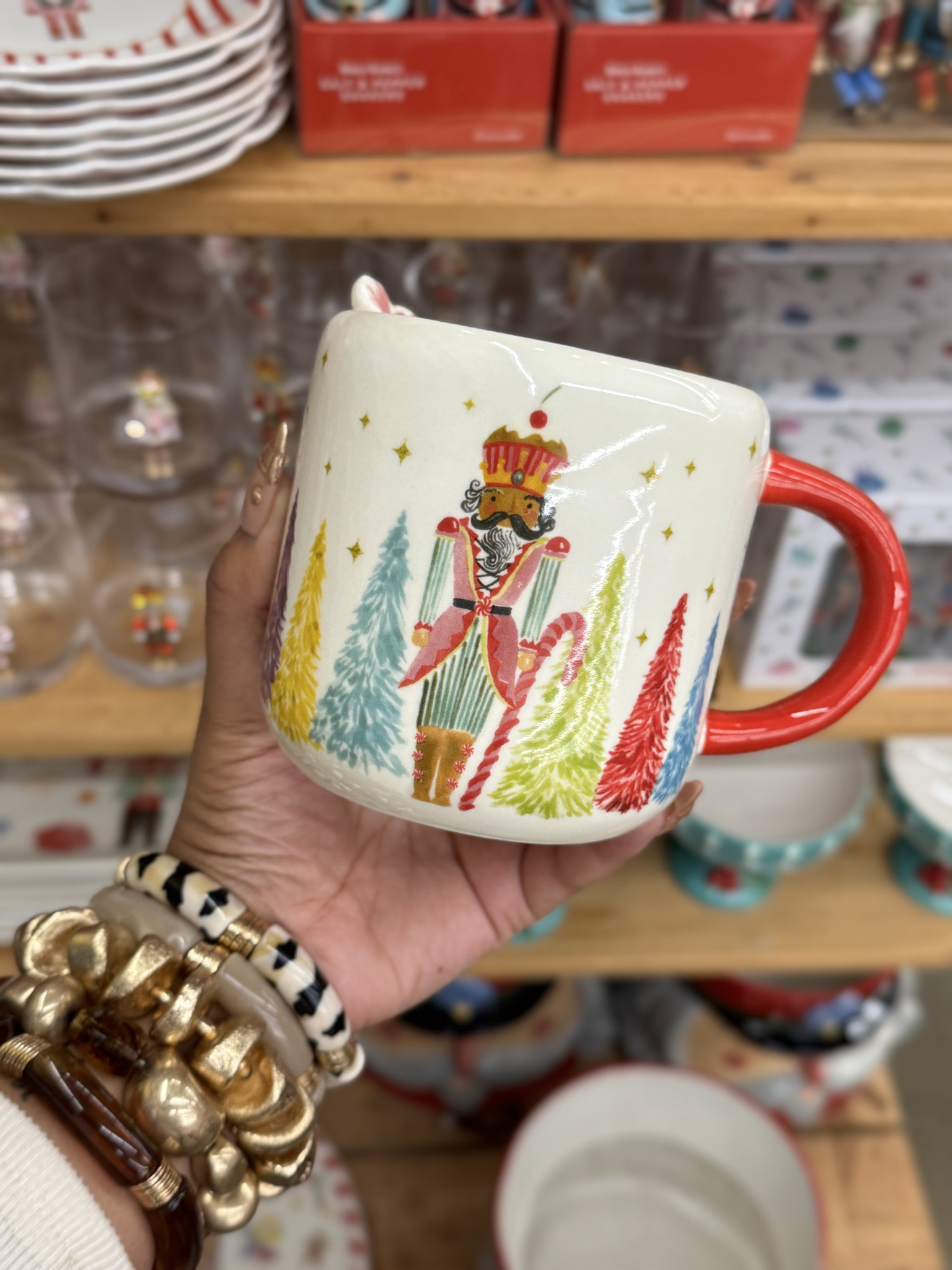 Black Nutcracker Mug from World Market 

#LTKSeasonal #LTKFindsUnder50 #LTKHome