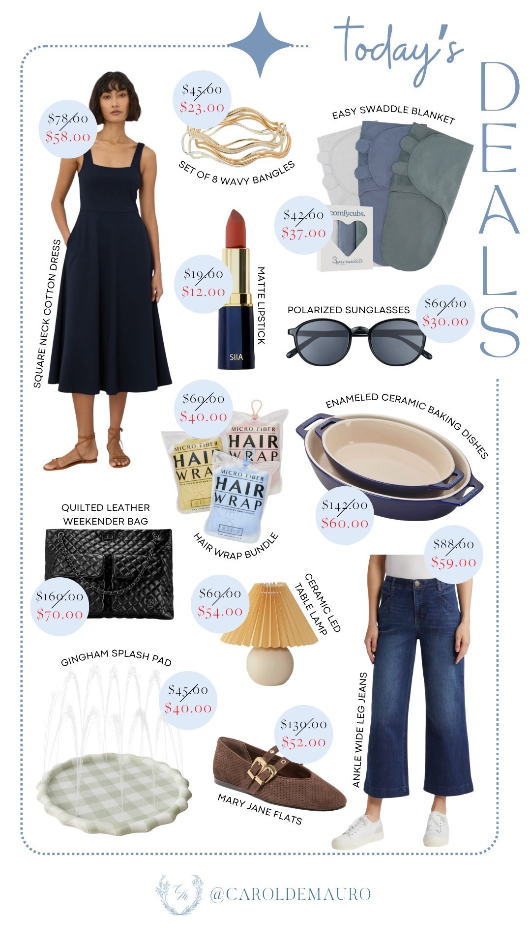 Today’s deals are too good to scroll past, timeless finds and home essentials at prices worth grabbing now. From wardrobe staples to home favorites, it’s the perfect time to treat yourself for less.

sale finds, fashion deals, home essentials, women’s fashion, kitchen finds, cozy living, gift ideas, wardrobe staples, affordable finds, curated shopping, deal alert

#LTKSaleAlert #LTKSeasonal #LTKU