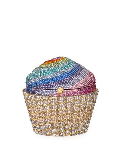 Cupcake Rainbow Clutch Bag, Multicolor | Neiman Marcus