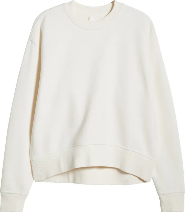 Zella Cloud Fleece Sweatshirt | Nordstrom | Nordstrom