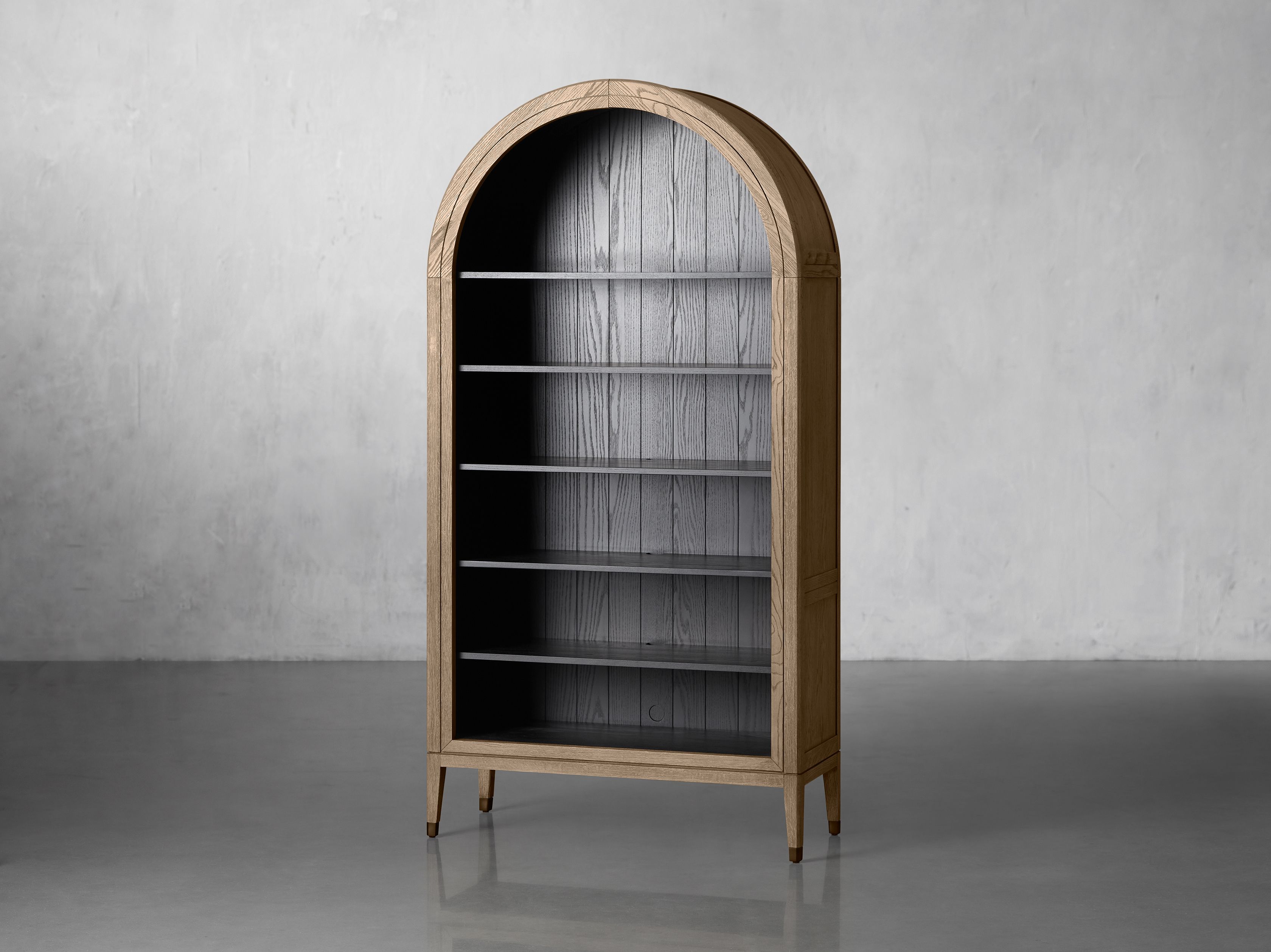 Hattie Open Bookcase | Arhaus