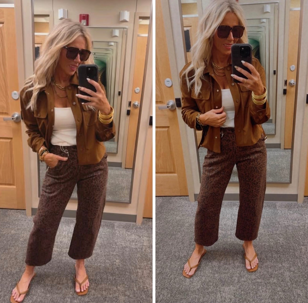Okay, I went to SCHEELS and found the cutest fall outfit! 🤎🍂 These cheetah barrel pants paired with this suede jacket… I’m OBSESSED! 🐆

If you’re looking for fun fall pieces that are cute, comfy, and right on trend, do not sleep on SCHEELS!

Comment OUTFIT and I’ll send you the links to the entire look! 🔗

#LTKdayinmylife #LTKmomlife #LTKootd