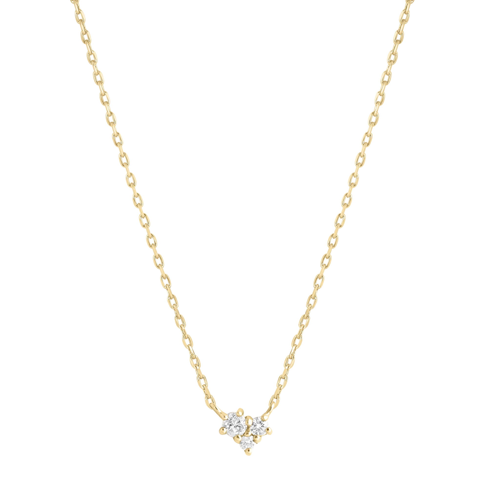 Diamond Heart Necklace | Electric Picks Jewelry