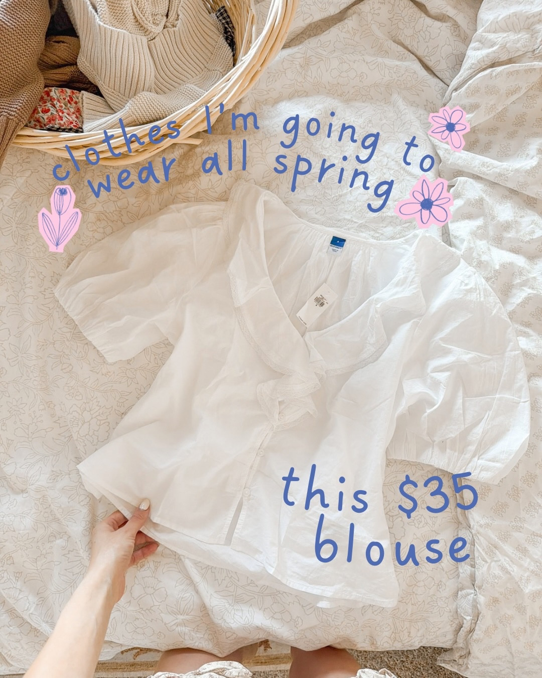 you will definitely see these on repeat — I love that they make the perfect spring capsule together! 🌷

soooo many different ways to pair + style! cannot wait for the sun to take over and to frolick around in blouses and skirts again 🤠✨

—

#pinterestgirl #pintereststyle #femininestyle #naturalfibers #styleideas mamahood momfluencer motherhoodintheraw momstyle mamastyle Pinterest style neutral style vintage style feminine style dresses style inspo cozy creator style creator budget finds fashion on a budget budget style ootd outfitdujour French girl style doen dupe christy dawn anthropologie winter outfit fit inspo  mom outfits Pinterest girl Spring style transition skirts blouse