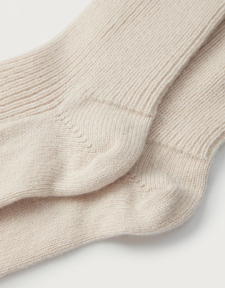 Cashmere Bed Socks | The White Company UK & ROW
