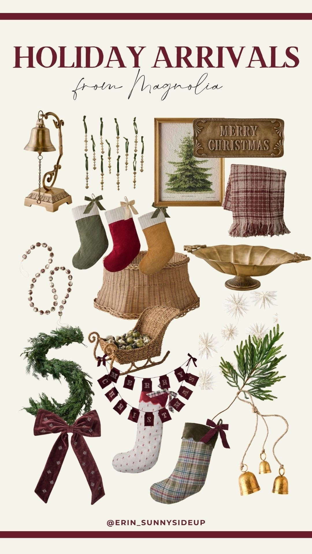 Magnolia holiday arrivals just dropped TODAY! These will sell out quick, sharing my favorites!

#LTKmomlife #LTKHome