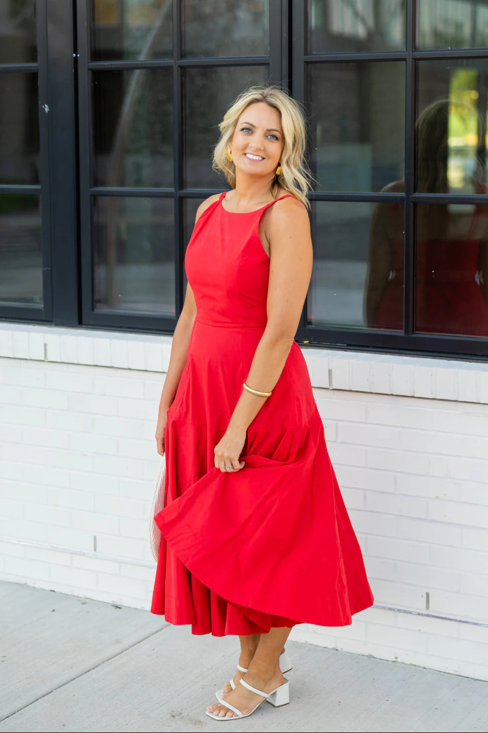 Blake Fit and Flare Dress | Shop Living in Yellow