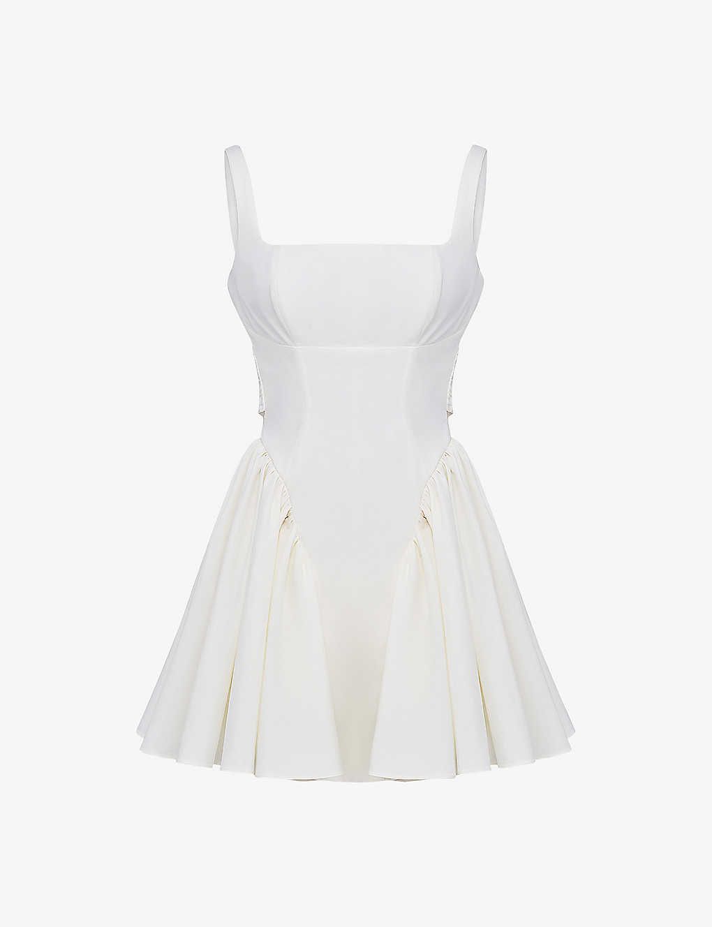 Florianne corseted cotton-blend mini dress | Selfridges