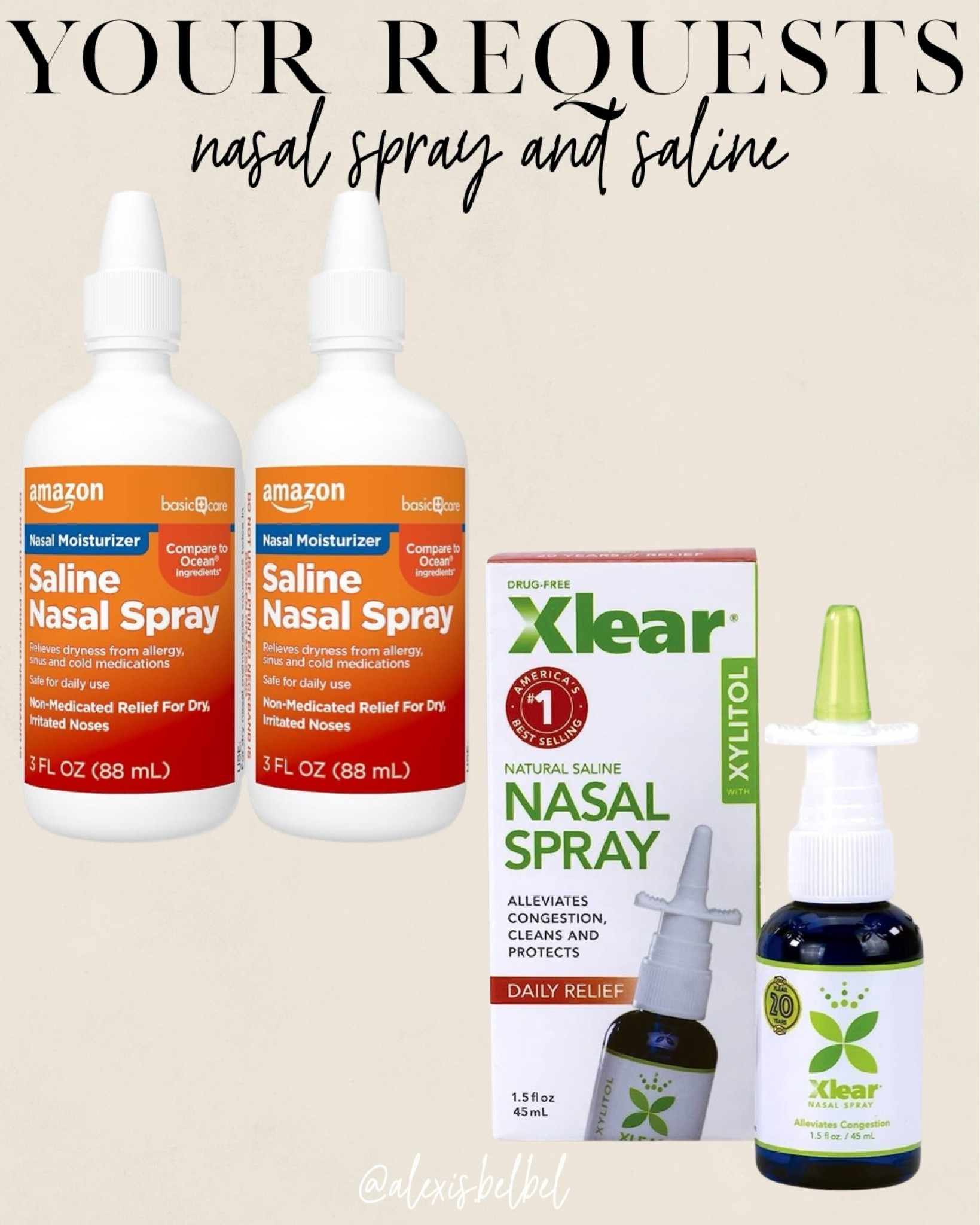 Nose spray I use when flying 

#LTKFindsUnder100 #LTKFindsUnder50