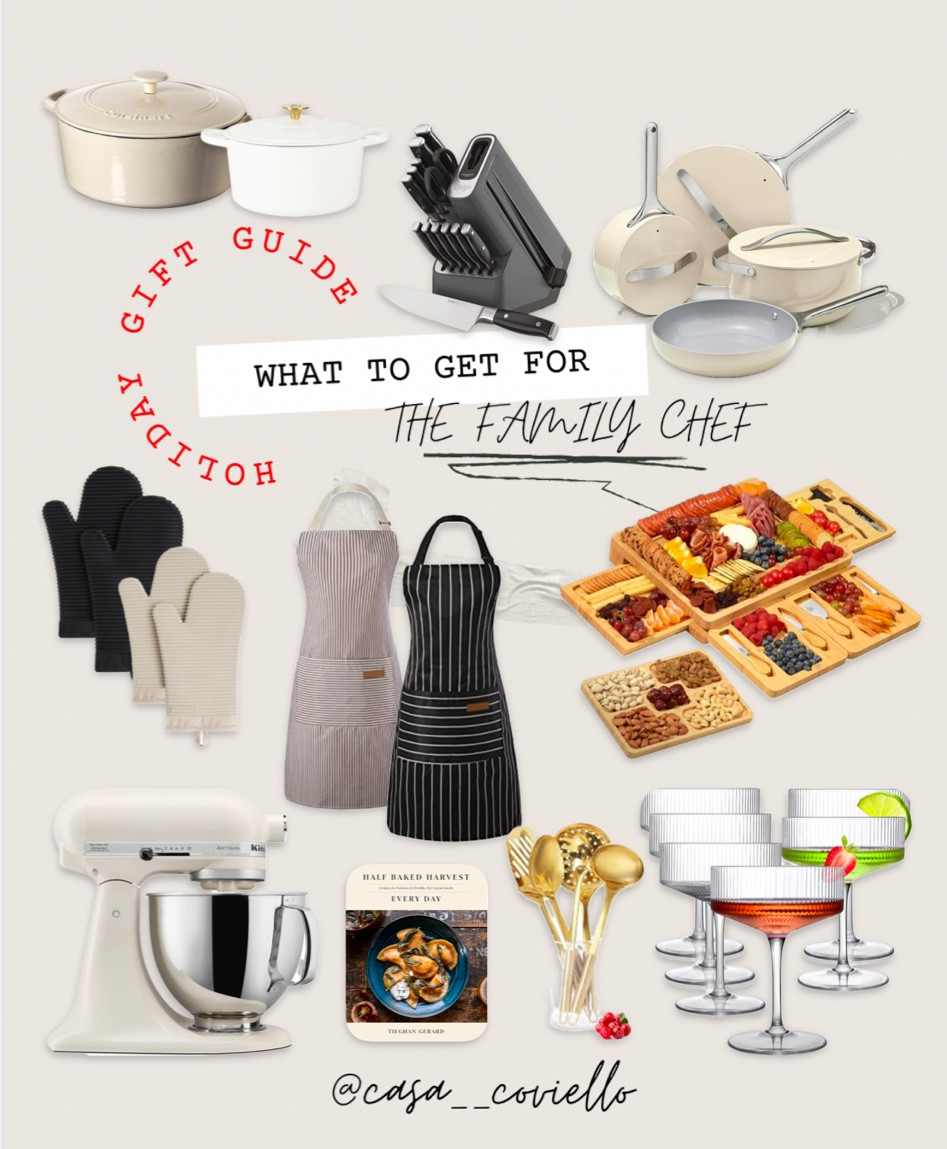 Gift ideas for the family chef 🤍🧑🏻‍🍳👩🏻‍🍳

#LTKGiftGuide #LTKHome #LTKSaleAlert