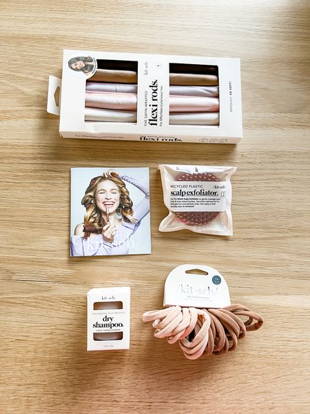 What I ordered at Ki.tsch. Flexi rods for heatless curls. Basic but good hair ties. Scalp exfoliator and the viral dry shampoo. 



#LTKbeauty #LTKfindsunder50 #LTKeurope