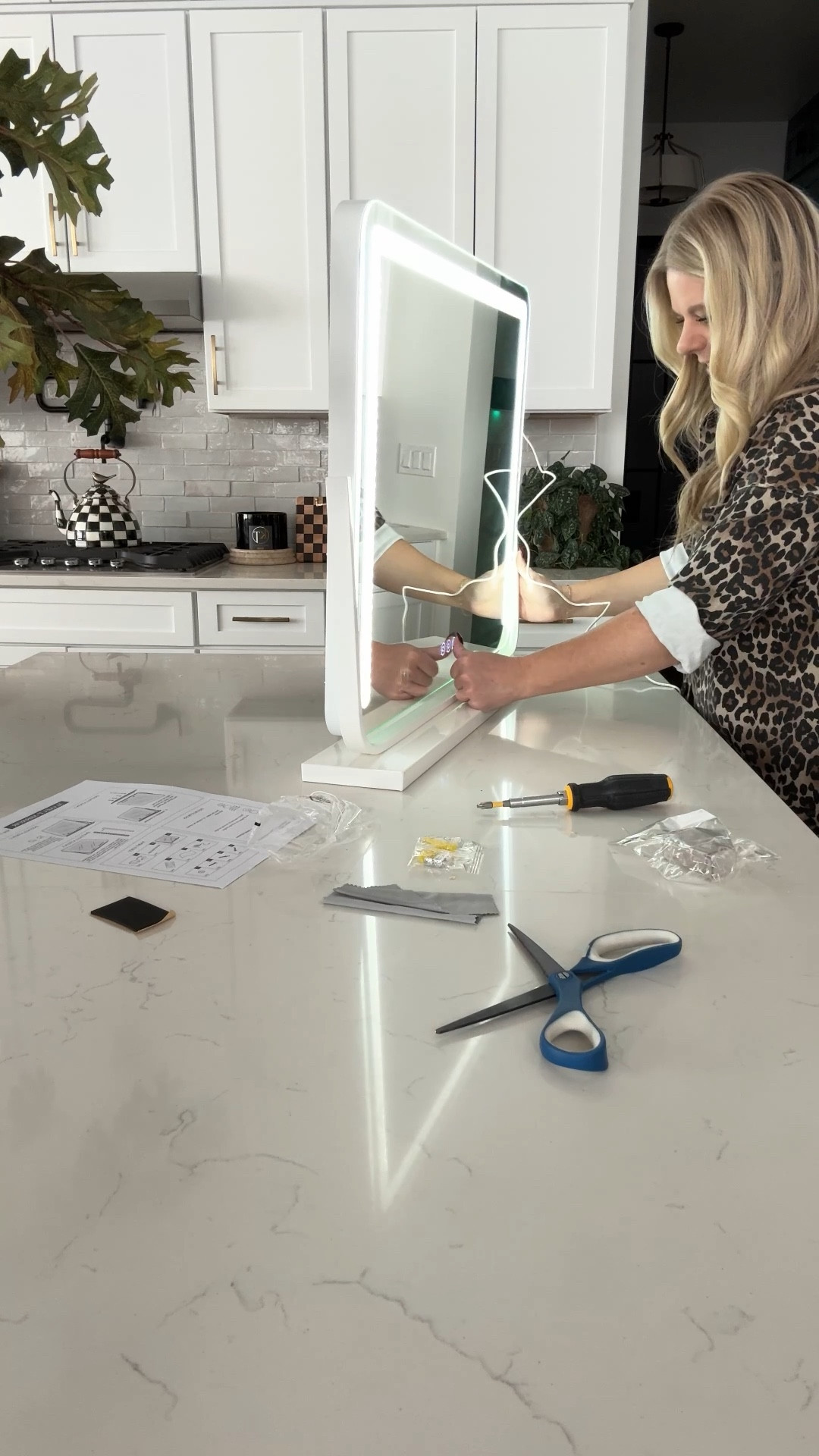 Light up vanity mirrors 

#LTKWatchNow #LTKHome #LTKFindsUnder100