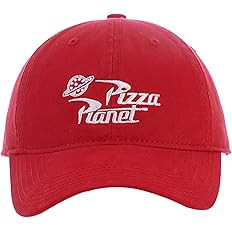Concept One mens Disney Pixar Toy Story Pizza Planet Delivery Embroidered Logo Cotton Adjustable ... | Amazon (US)