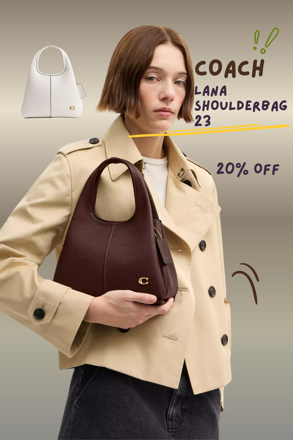 Coach Lana 23 – One of the Best Everyday Coach Bags! 

The Coach Lana 23 is a clean and modern everyday bag with a minimalist design that goes with everything. The structured shape and simple design make it perfect for work, shopping, or daily use. If you like quiet luxury style and simple designer bags, the Coach Lana 23 is a great everyday Coach bag. 

 #LTKstyletip #LTKbag #LTKgiftguide