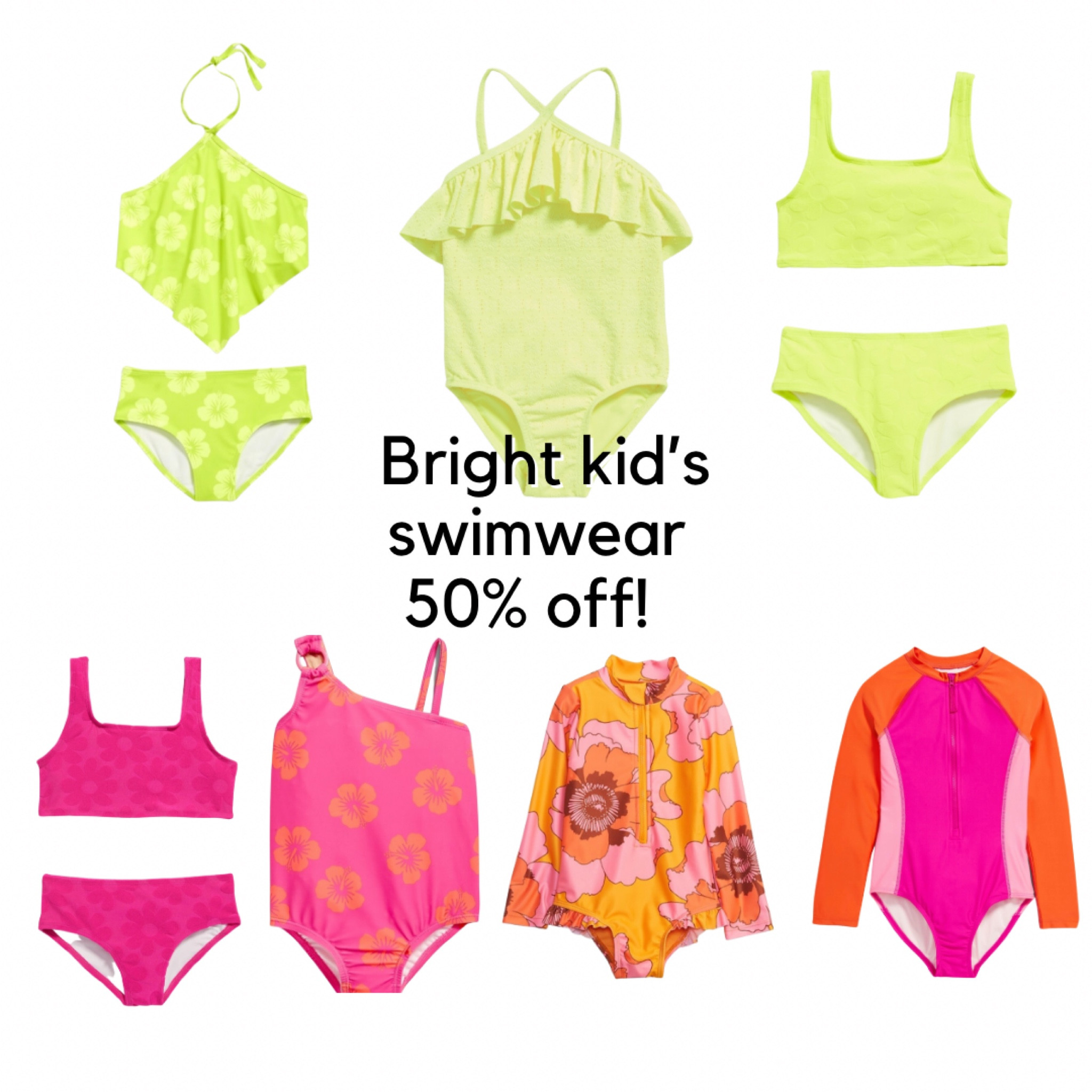Bright colors for visibility in the pool! These items are on sale today and tomorrow (5/29).

Pool safety, swimwear, kids swim, swimsuits, rashguard, organic cotton, girl’s swimwear, boy’s swimwear, unisex swimwear

#LTKkids #LTKSeasonal #LTKswim